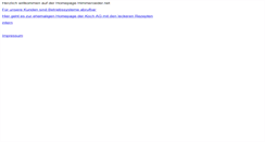 Desktop Screenshot of himmeroeder.net