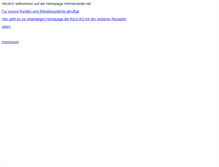 Tablet Screenshot of himmeroeder.net